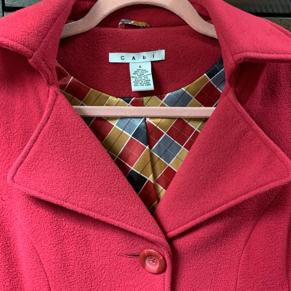 CaBi by Carol Anderson Red Jacket 🧥 on sale - Picture 7 of 7